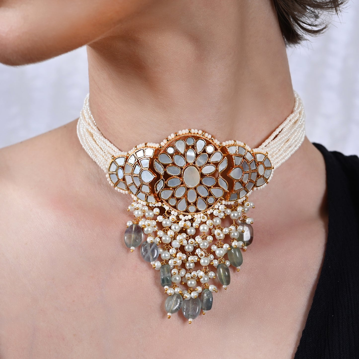 Aarif Choker With Earring