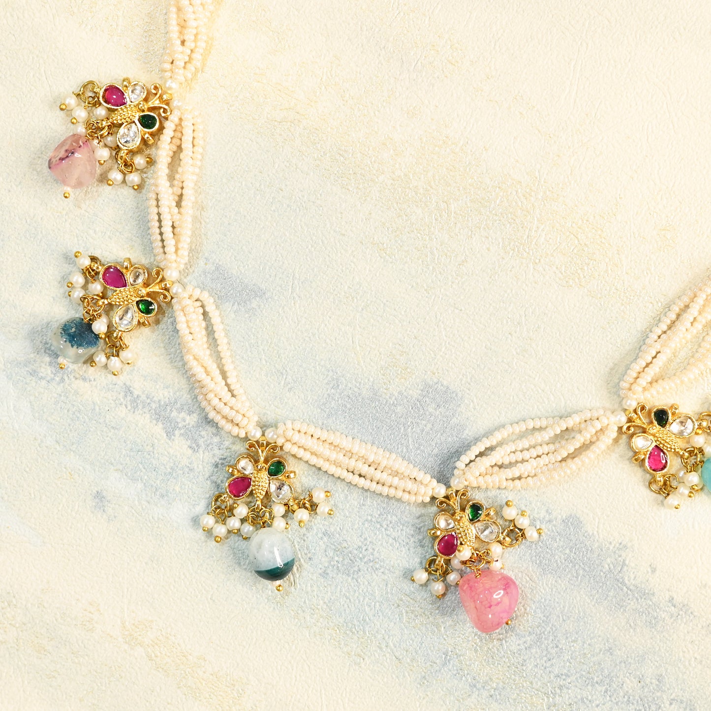 Nischaritham Necklace With Earring