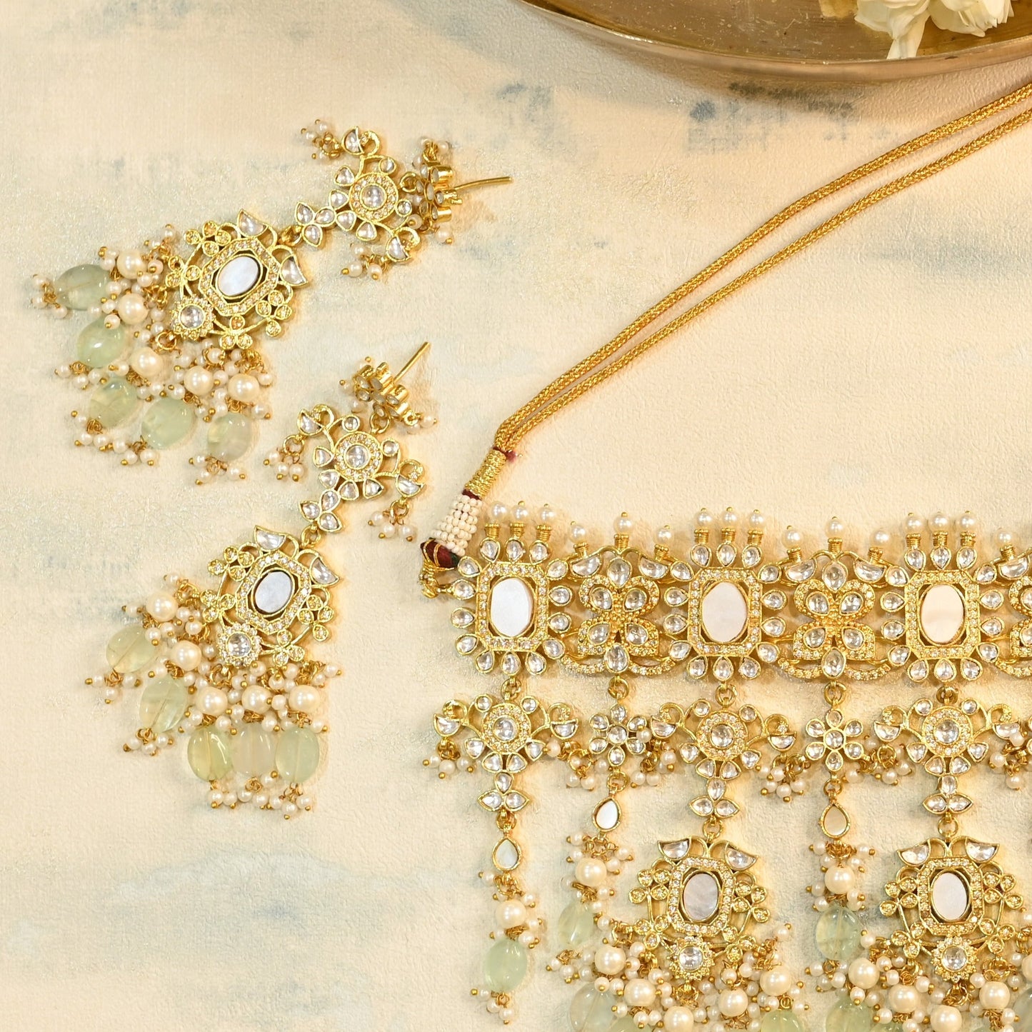 Sarita Choker with Earrings and Tika