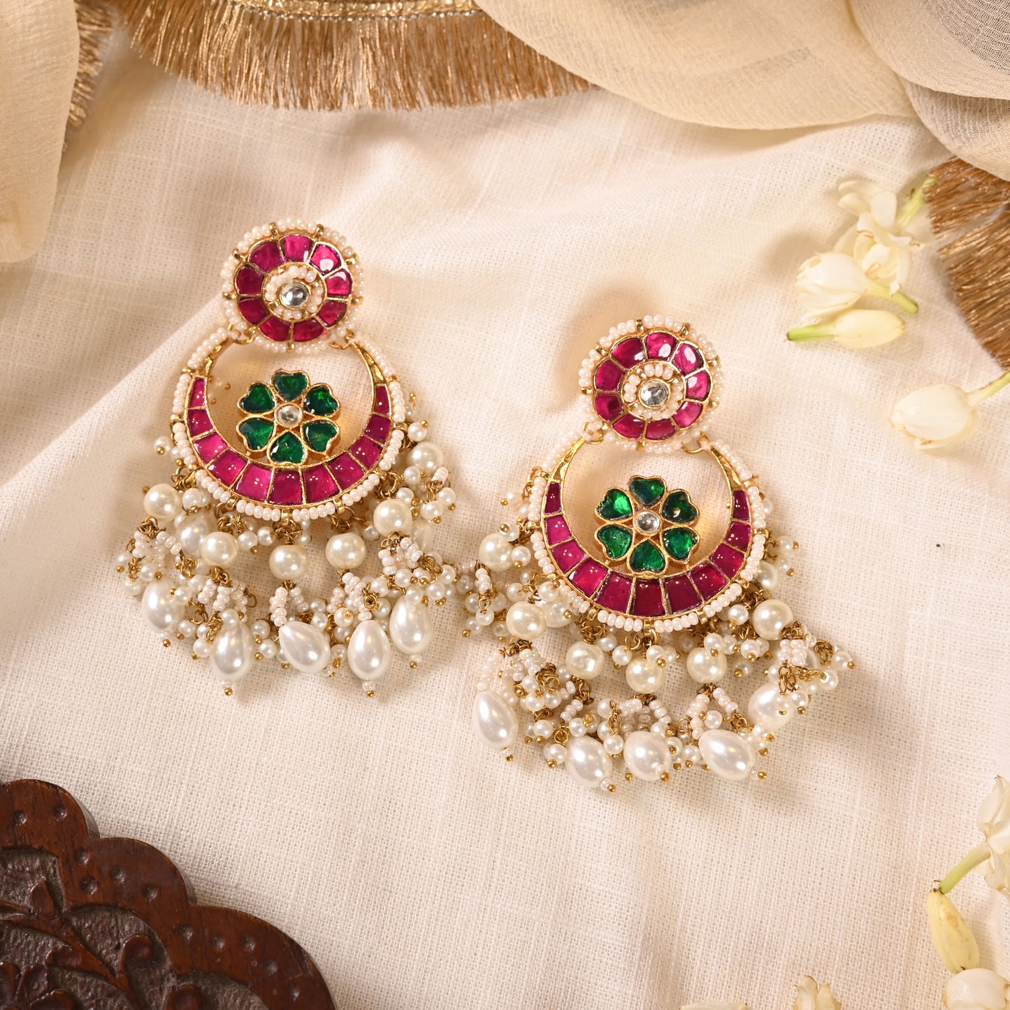 Sweta Chandbali Earrings