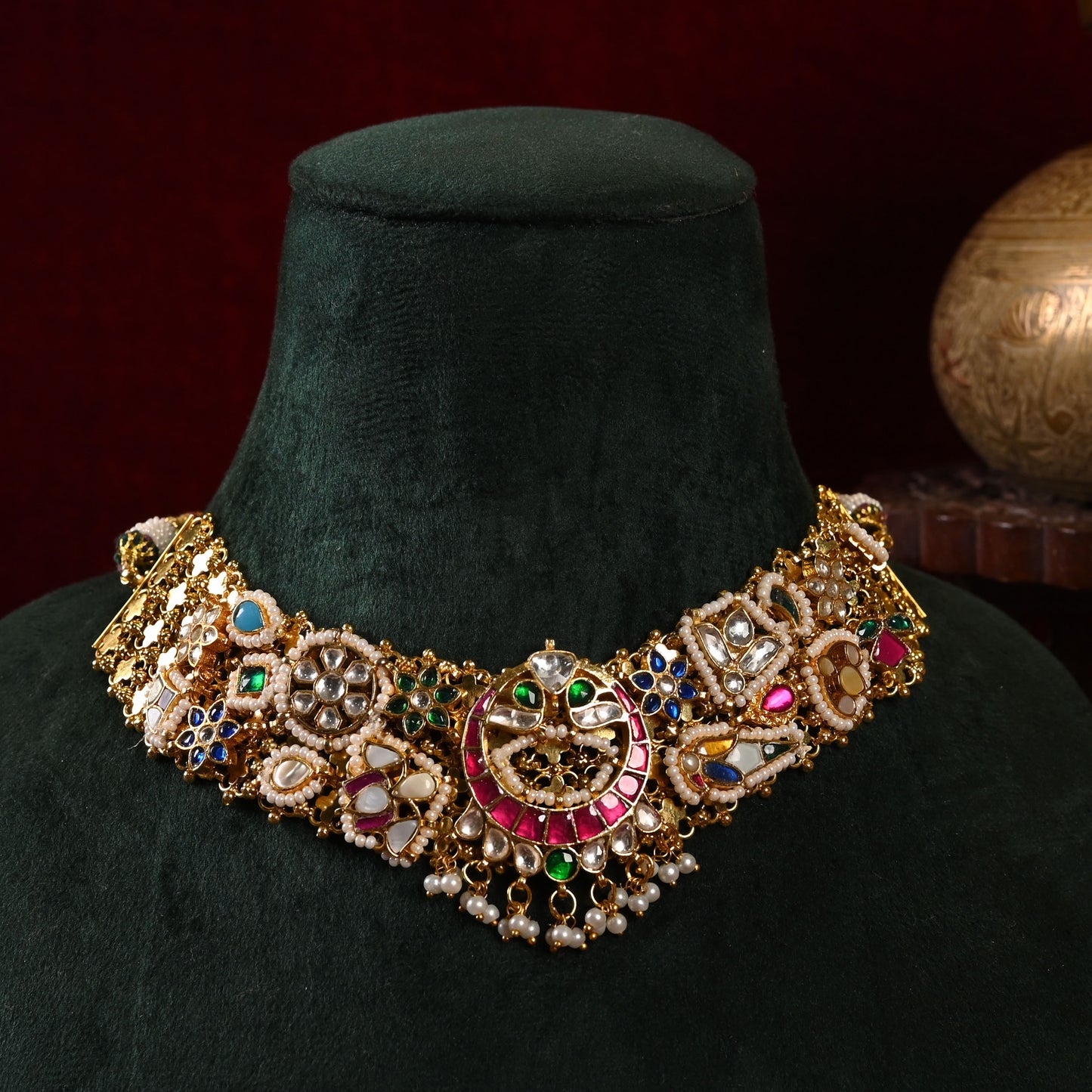 Mahi Fussion Necklace with Earrings