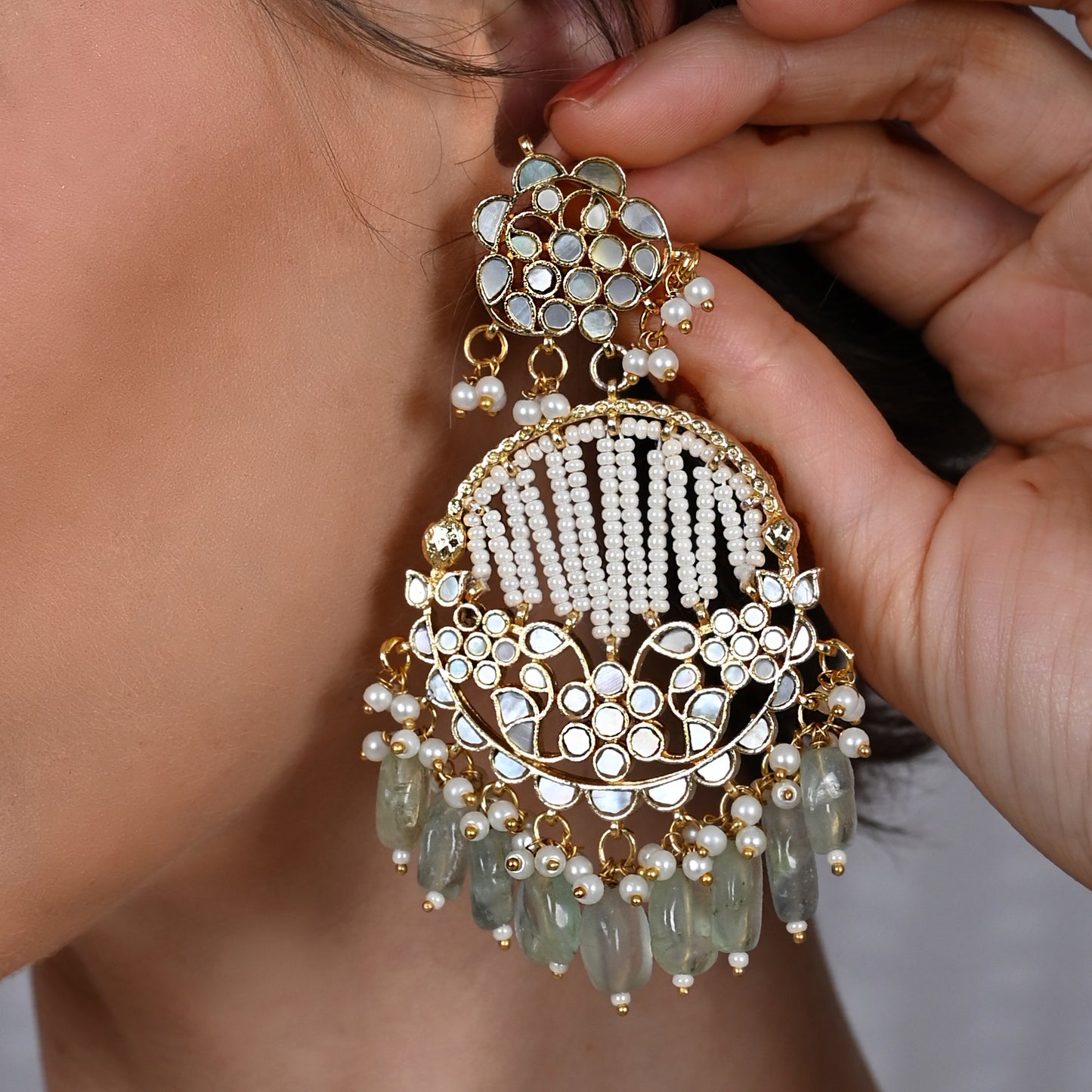 Radhya Chandbali Earrings