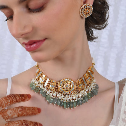 Jyotsna Necklace Set with Earring