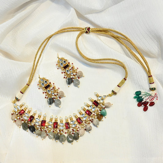 Karalika Choker with Earrings