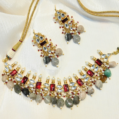 Karalika Choker with Earrings