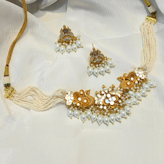 Damini Choker with Earrings