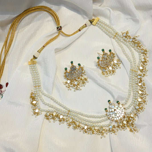 Ferozi Neckalce With Earrings