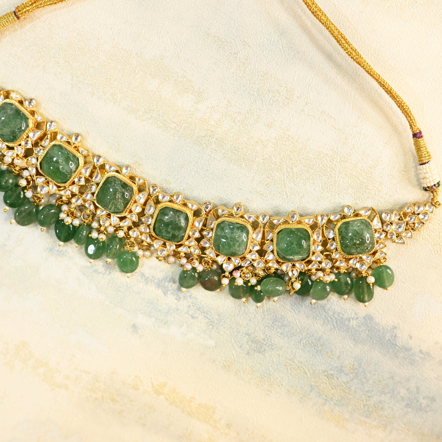 Devansha Choker with Earring and Tika