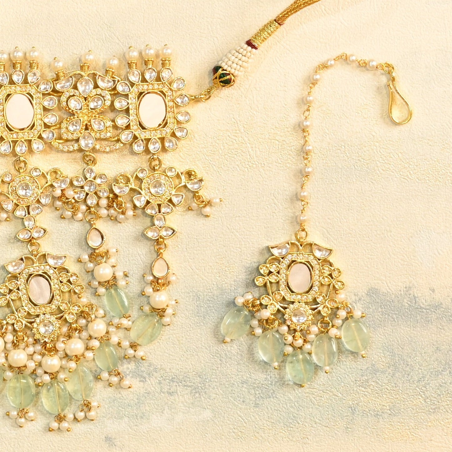 Sarita Choker with Earrings and Tika