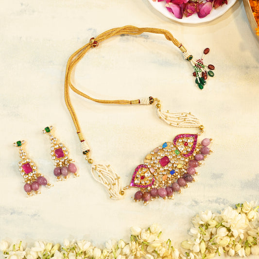 Aradhya Choker with Earrings