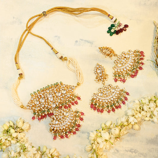 Sarvani Choker with Earrings