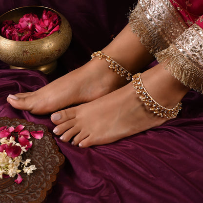 Usha Kundan Anklet (Payal)