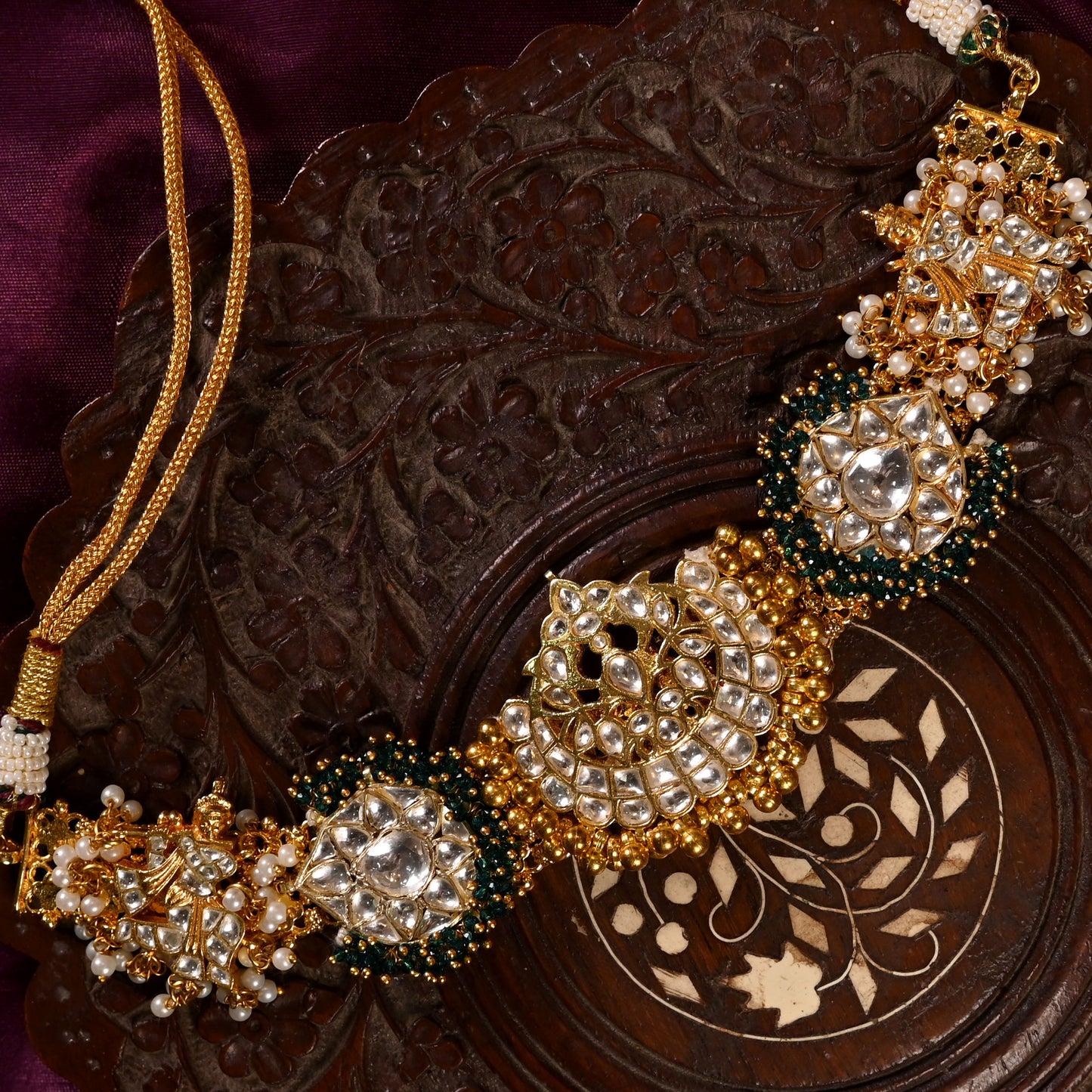 Gaya Fussion Necklace with Earrings