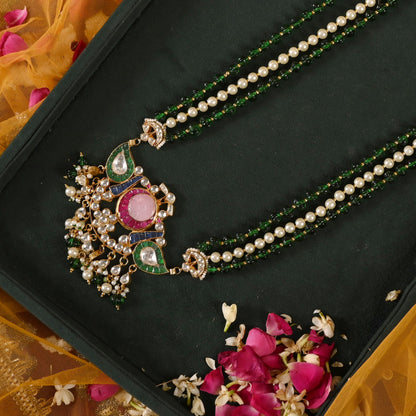 Kritika Long Necklace with Earrings